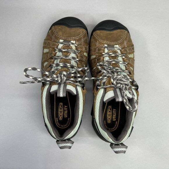 Keen Utility Flint Shoes Women's Size 5.5 Low Waterproof Steel Safety Toe Work - Picture 8 of 15